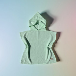 Dětské mušelínové pončo - mint