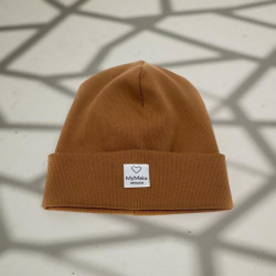 Dětská čepice - hnědá